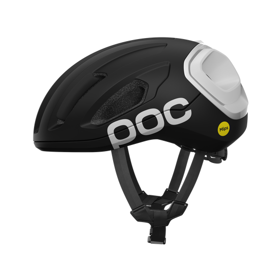 Casco de carretera POC AMIDAL MIPS Negro Mate/Blanco