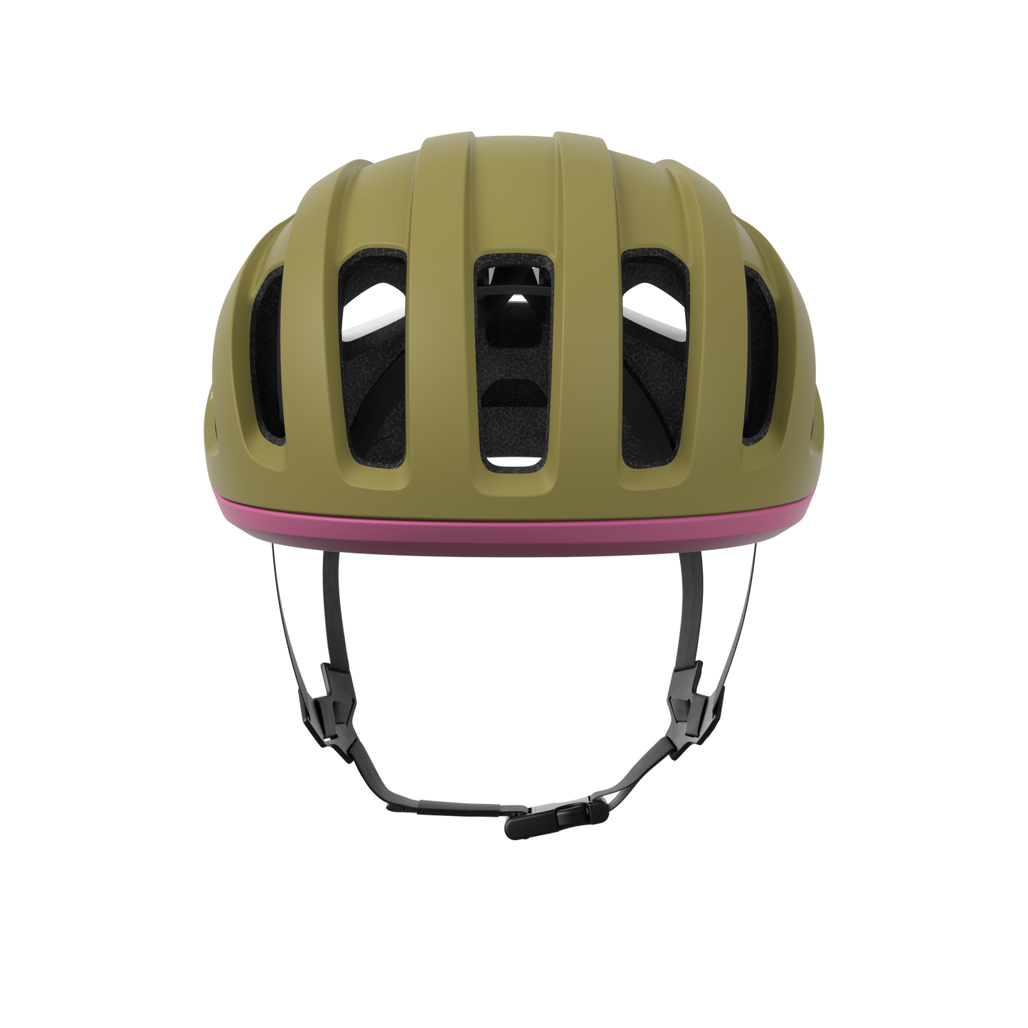 Casco de carretera POC AMIDAL MIPS Caqui/Rosa mate