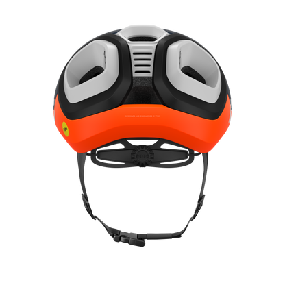 Casco de Carretera POC AMIDAL Azul Marino/Naranja/Blanco Mate