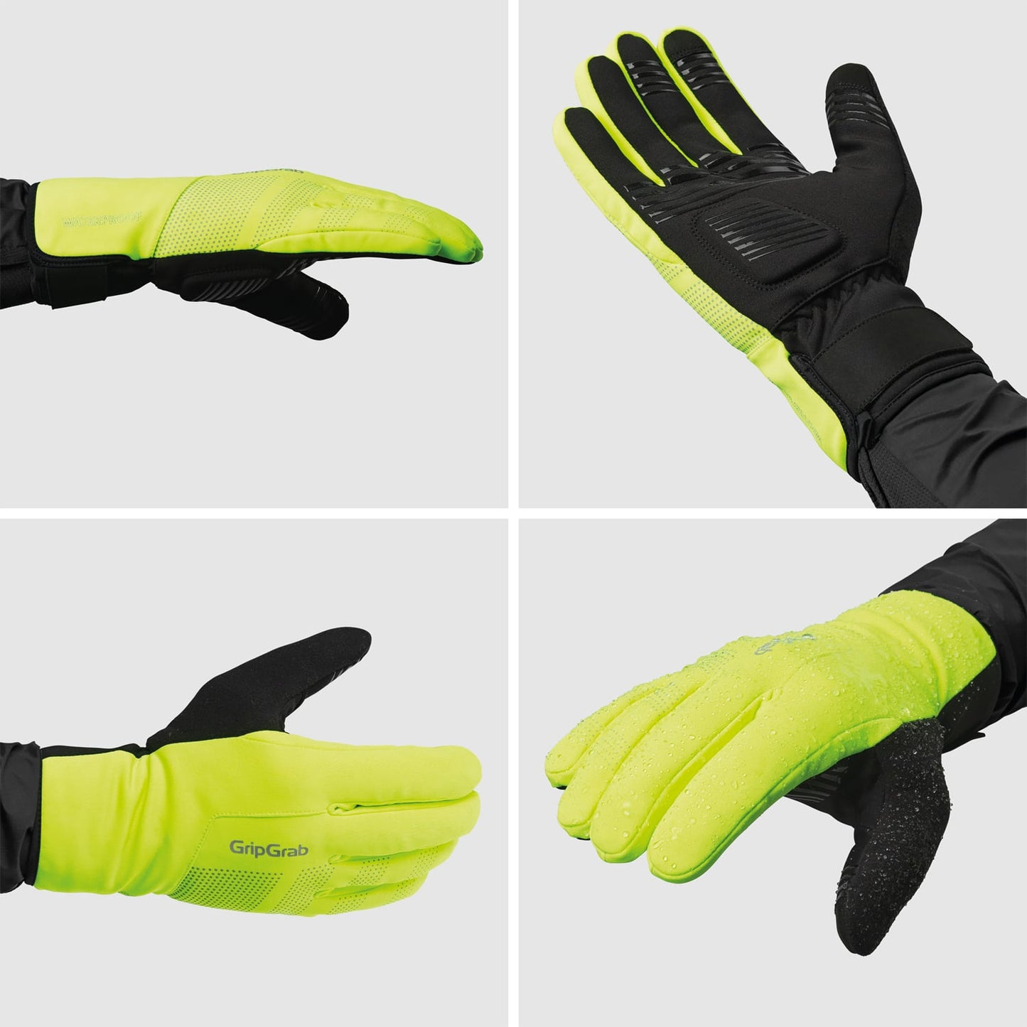 GRIPGRAB RIDE 2 GUANTES IMPERMEABLES Amarillo