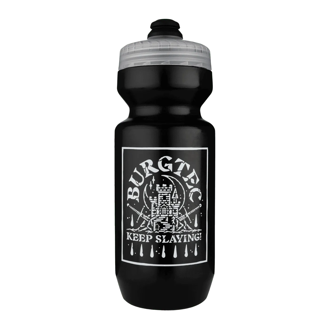 BURGTEC GUZZLE Botella Keep Slaying Negra