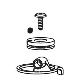 Kit de dial para cartucho de compresión ROCKSHOX Remote 17 mm para XC32 (POPLOC/PUSHLOC) #11.4018.011.001