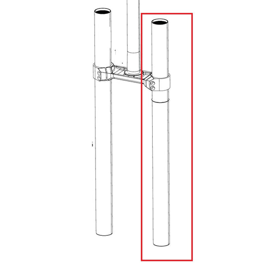 Pitón izquierdo para horquilla ROCKSHOX BOXXER D1 (2024+)