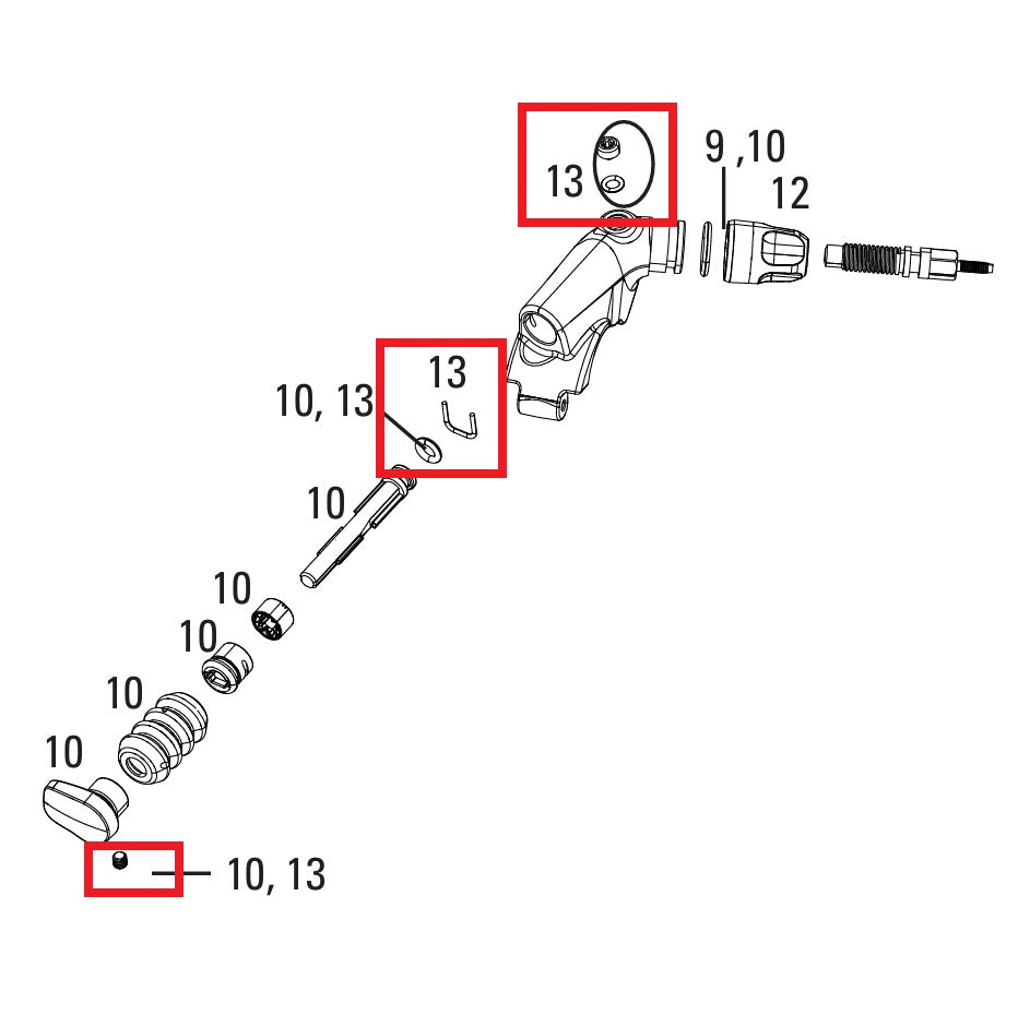 Kit de mantenimiento remoto ROCKSHOX SID/REVELATION XLOC