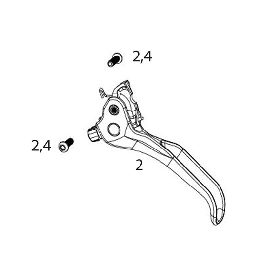 SRAM MAVEN ULTIMATE B1 Palanca de freno simple