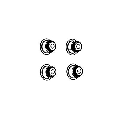Kit de tornillos SRAM para motor de plato BOSCH/FAZUA (x4)