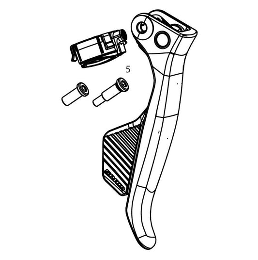 Monomando recto SRAM APEX/RIVAL AXS