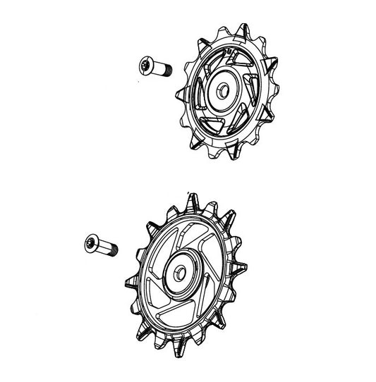 SRAM X0/GX T-TYPE EAGLE AXS / RIVAL XPLR E1 12 Speed Rear Derailleur Cages