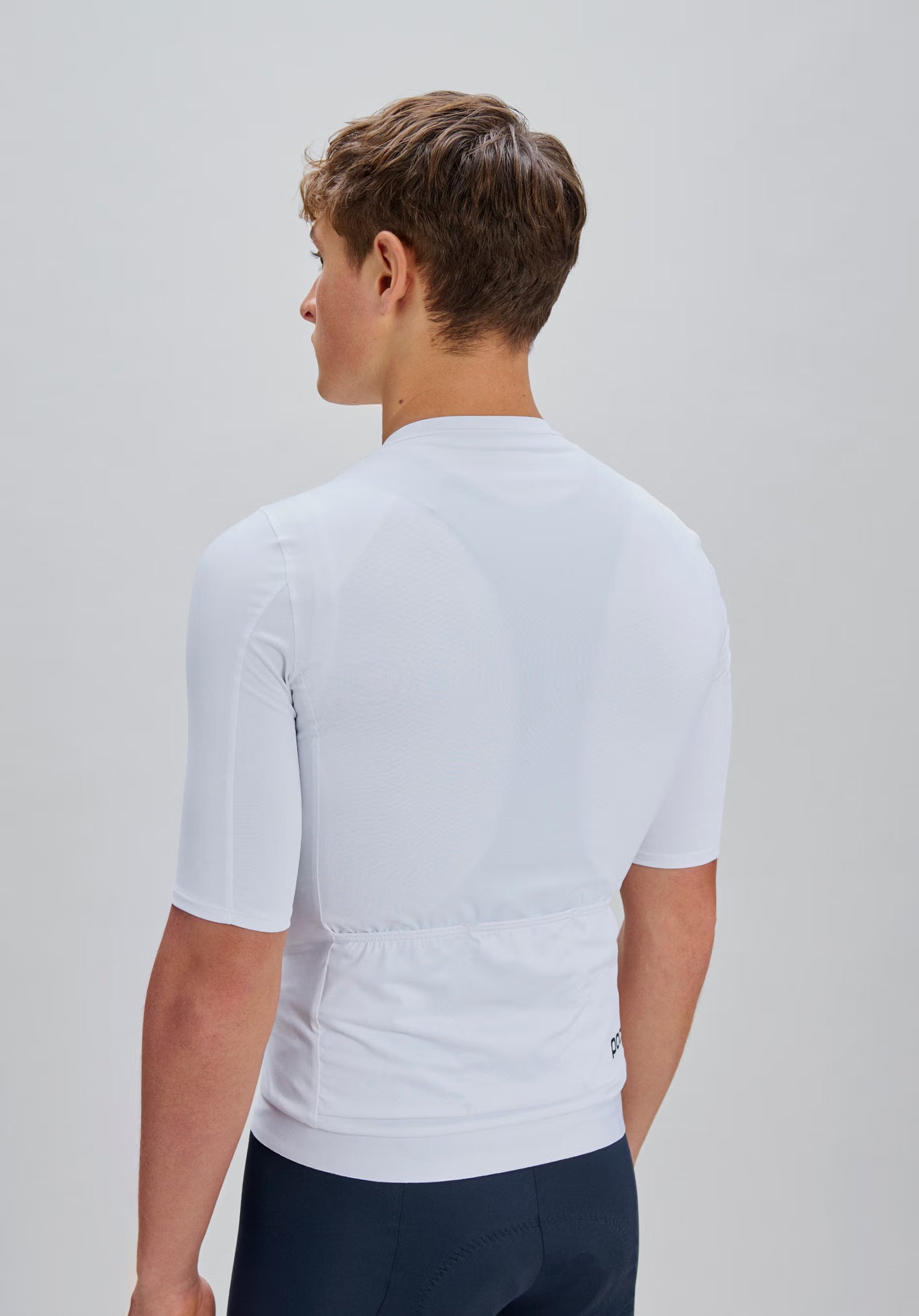 Maillot de manga corta POC CADENCE Blanco
