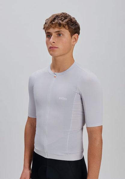 Maillot POC CADENCE Mangas Cortas Gris