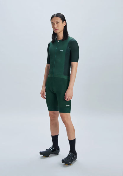 Maillot POC CADENCE Manga Corta Verde