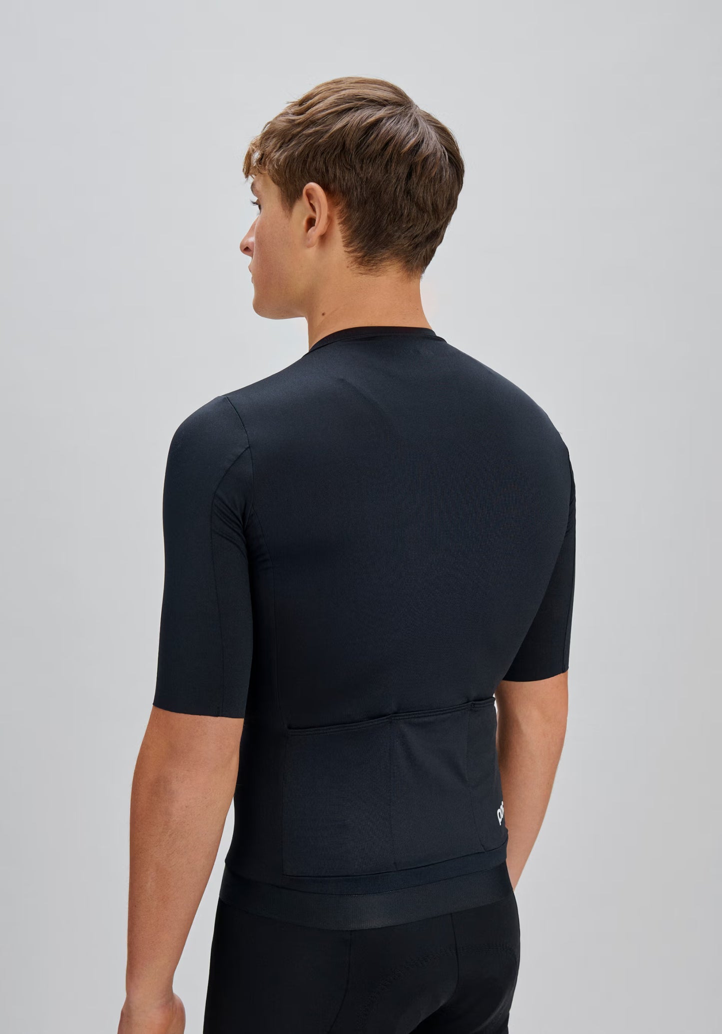 Maillot de manga corta POC CADENCE Negro