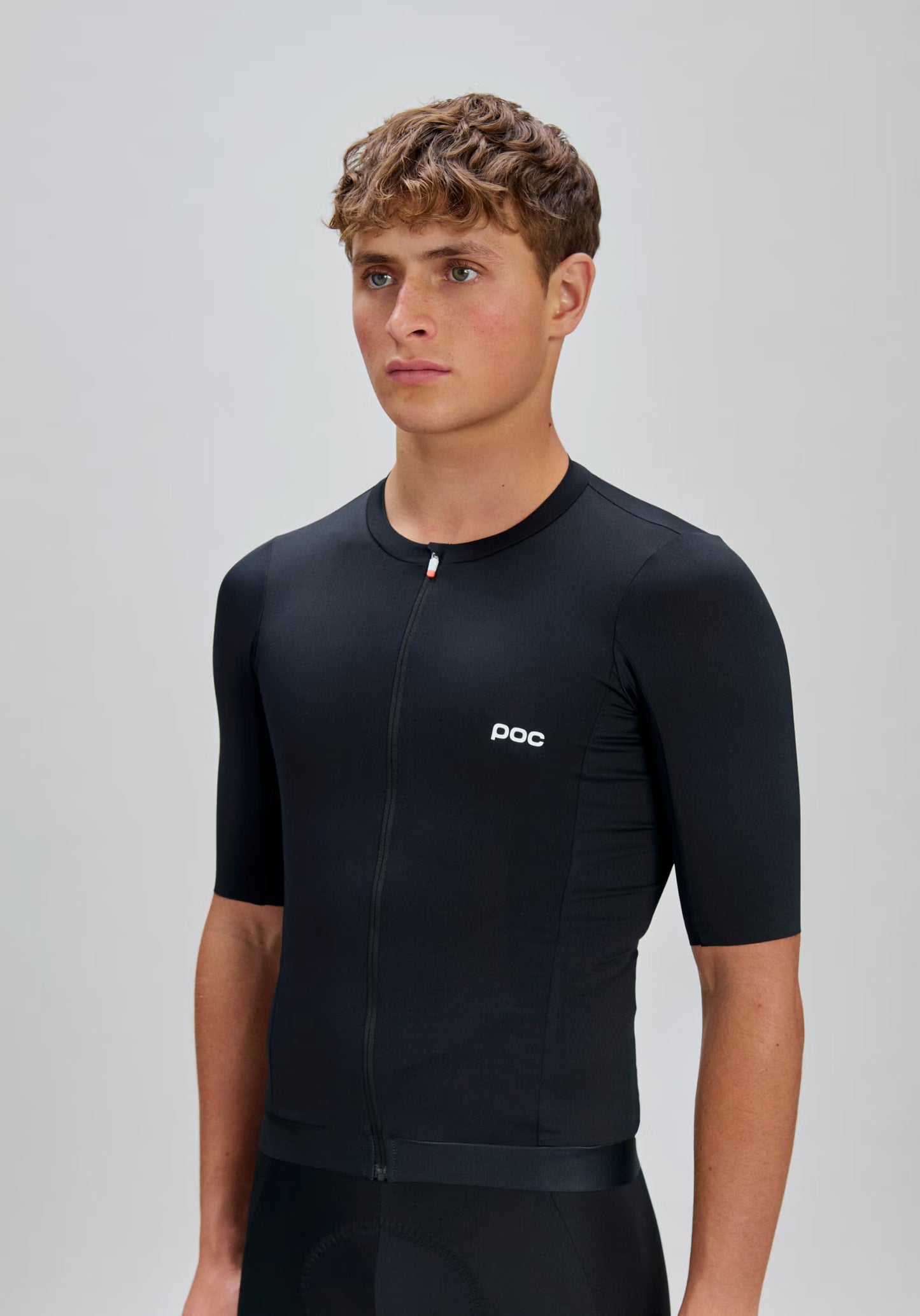 Maillot de manga corta POC CADENCE Negro
