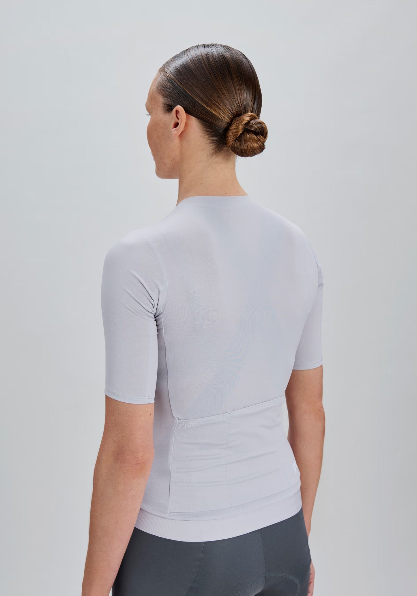 Maillot de manga corta para mujer POC CADENCE Gris