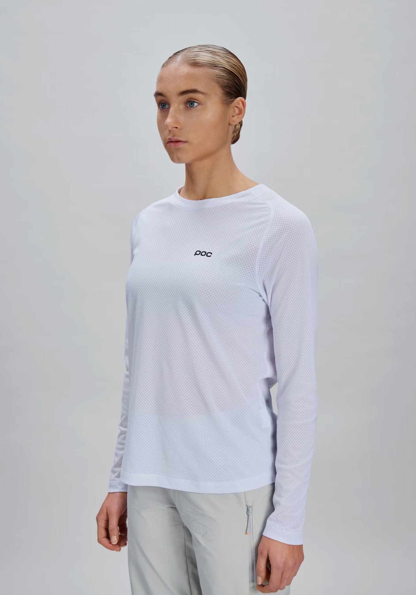 Maillot de manga larga POC MOTION AIR Blanco, Mujer