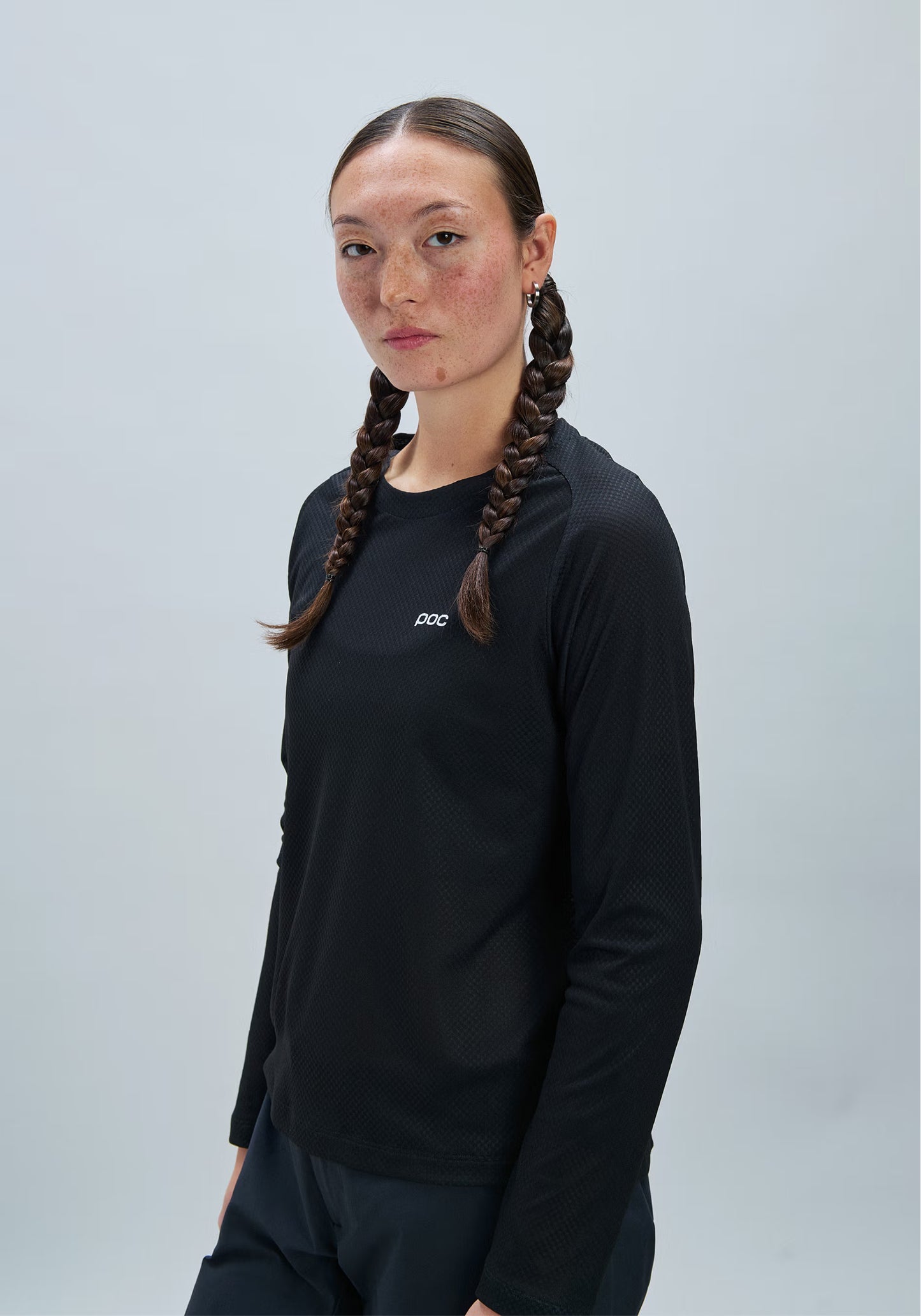 Maillot de manga larga POC MOTION AIR Negro, Mujer