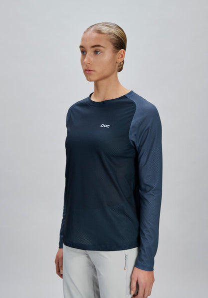 Maillot POC MOTION AIR Mangas Largas Mujer Marino