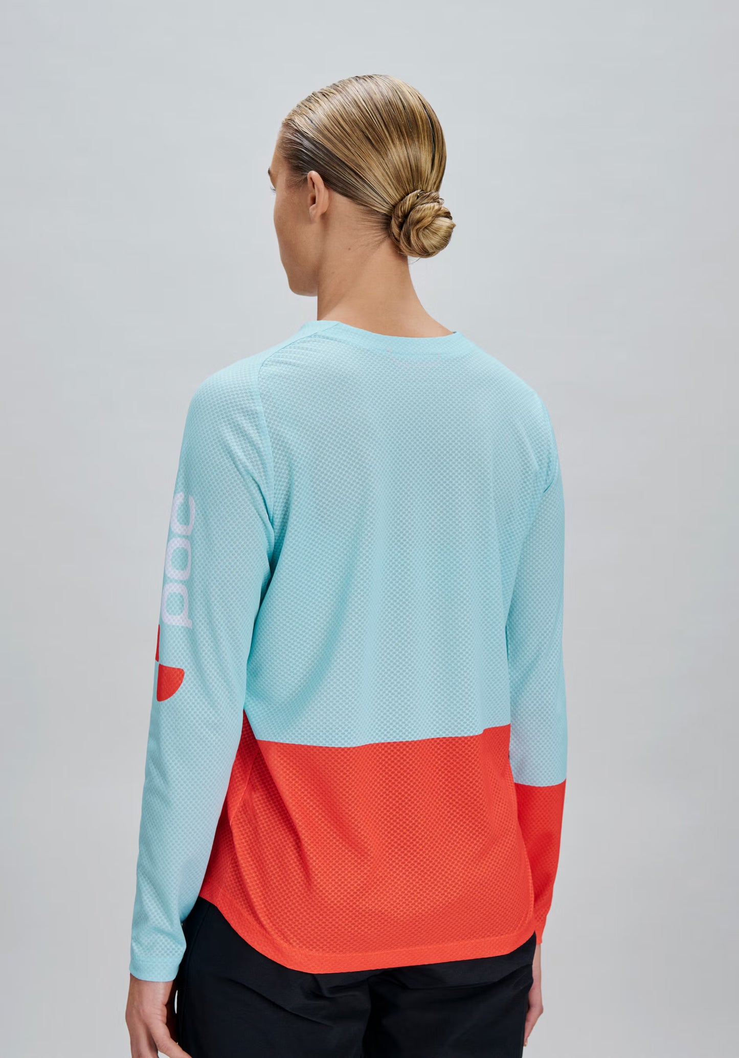 Maillot de manga larga POC MOTION AIR Azul/Naranja, Mujer