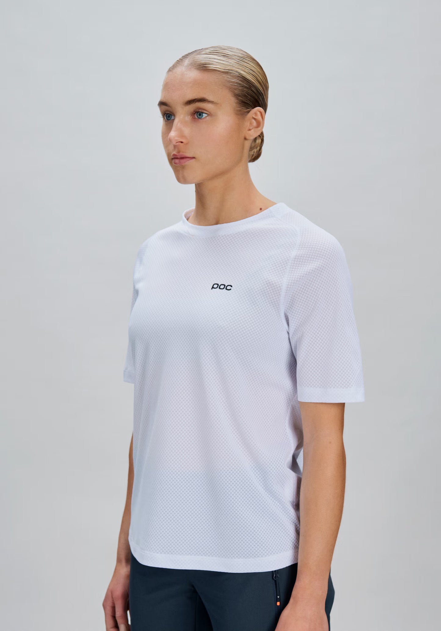 Maillot de manga corta POC MOTION AIR Blanco, Mujer