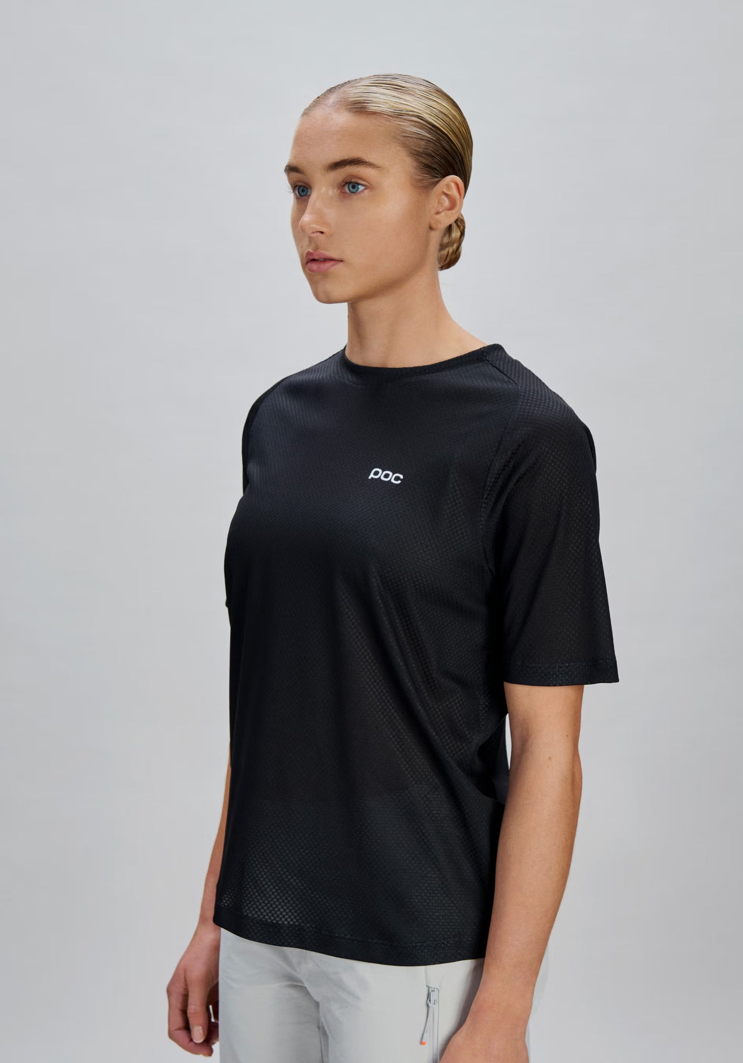Maillot de manga corta POC MOTION AIR Negro, Mujer