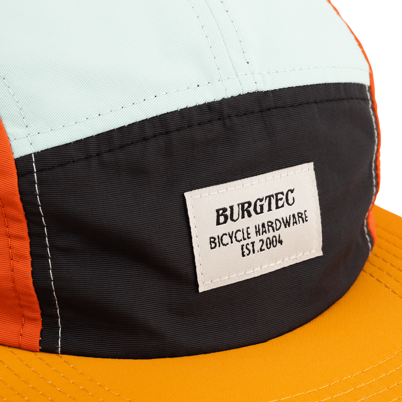 Gorra BURGTEC ARCADE FIVE PANEL color mostaza