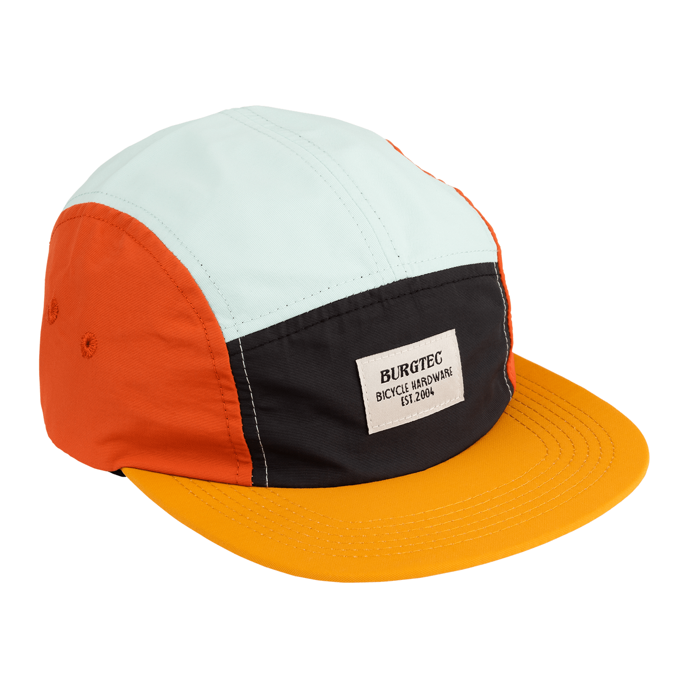 Gorra BURGTEC ARCADE FIVE PANEL color mostaza