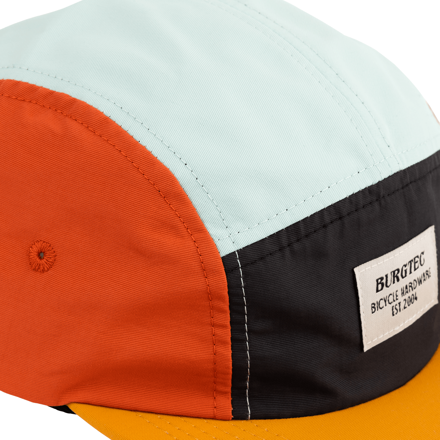 Gorra BURGTEC ARCADE FIVE PANEL color mostaza