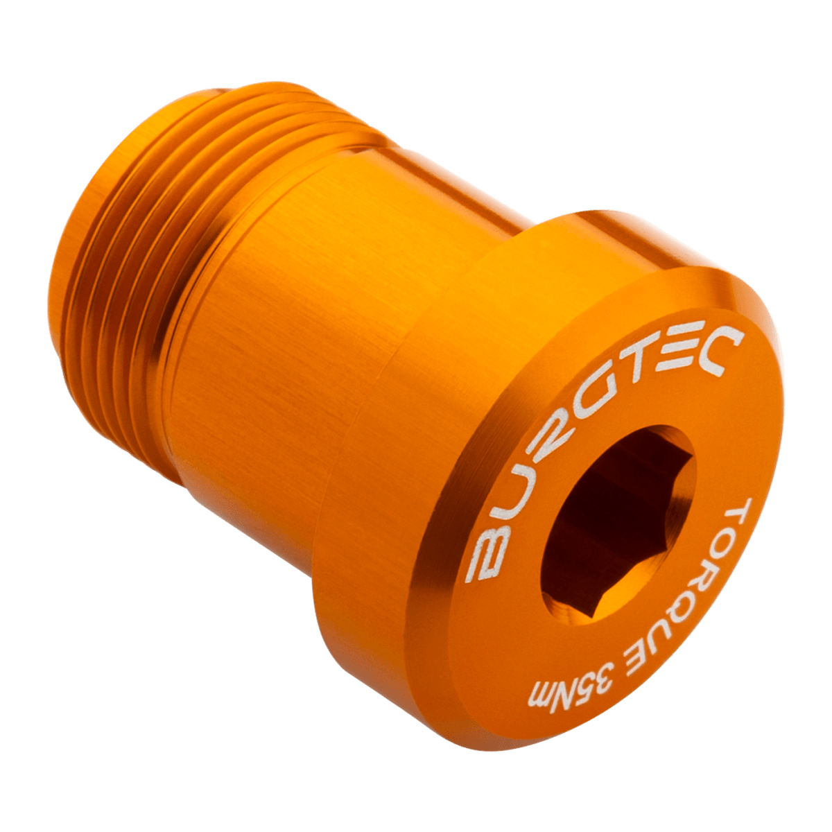 Tornillo de desviador BURGTEC para SRAM T-Type (standard GX / XO / XX) Naranja