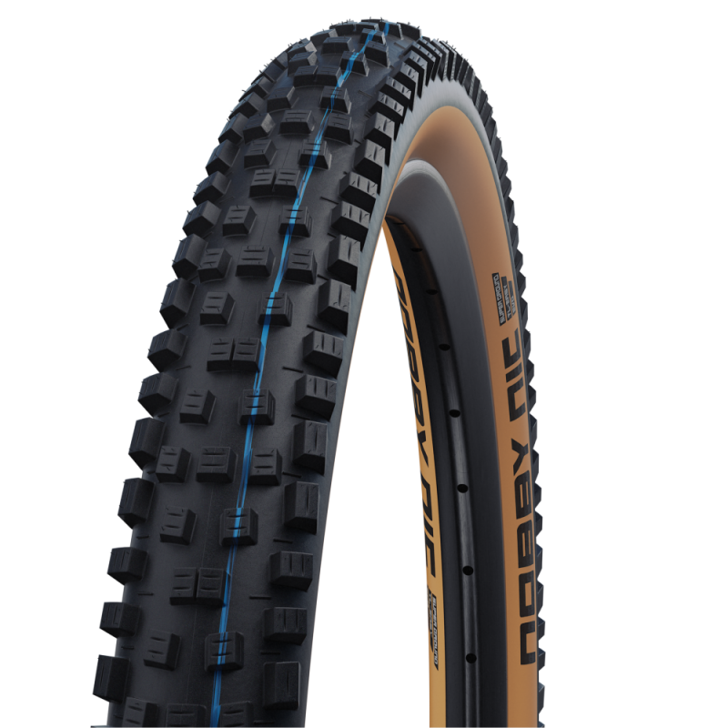 Neumático SCHWALBE NOBBY NIC 29x2.40 ADDIX SPEEDGRIP SUPERGROUND Tubeless Ready Blando Negro/Marrón