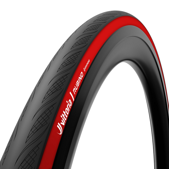 Cubierta VITTORIA RUBINO V G2.0 700c Tubetype plegable roja