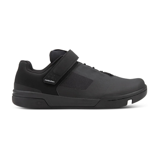 Zapatillas de MTB CRANKBROTHERS STAMP SPEED LACE FLAT negras/blancas