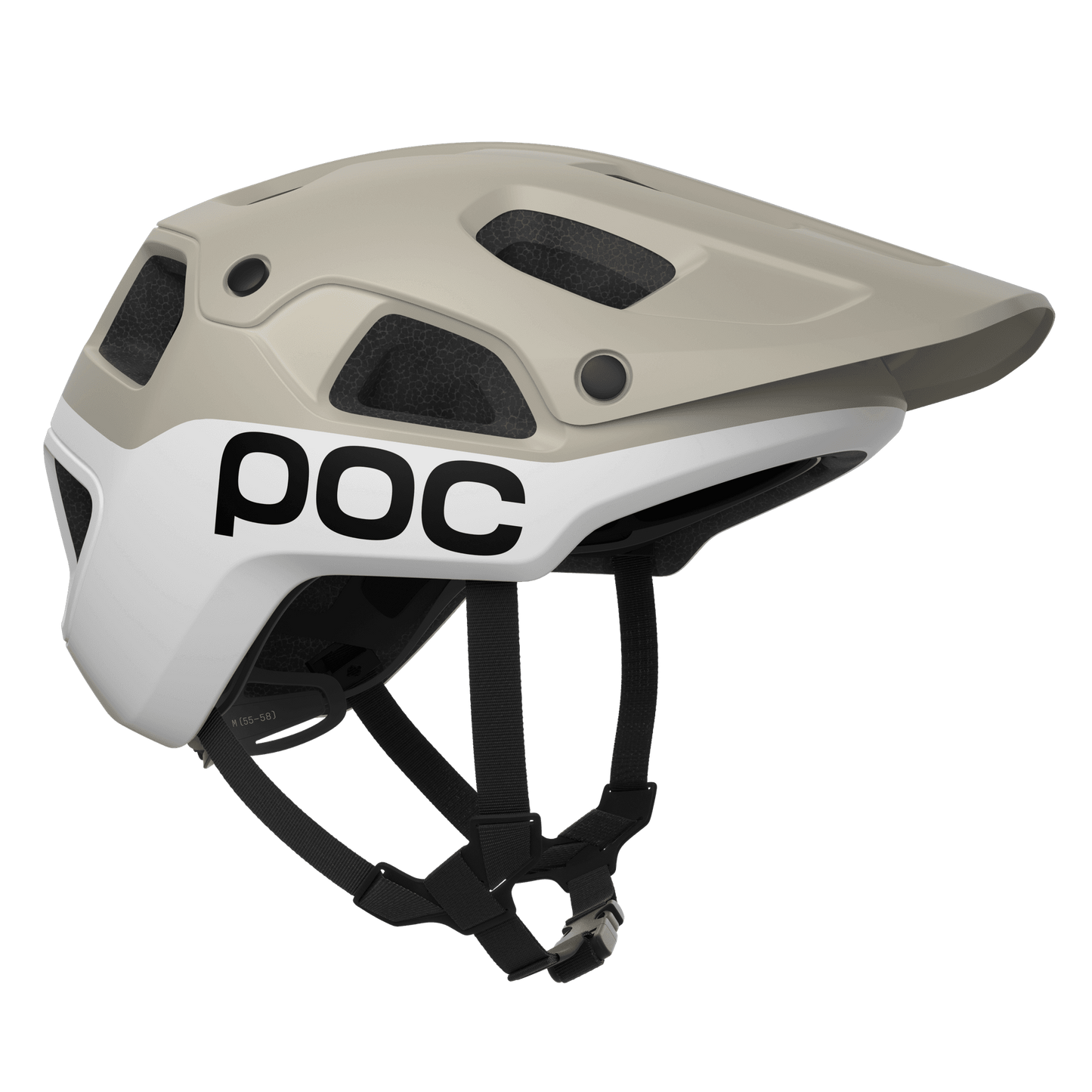 Casco MTB POC CULARIS PURE Gris/Blanco