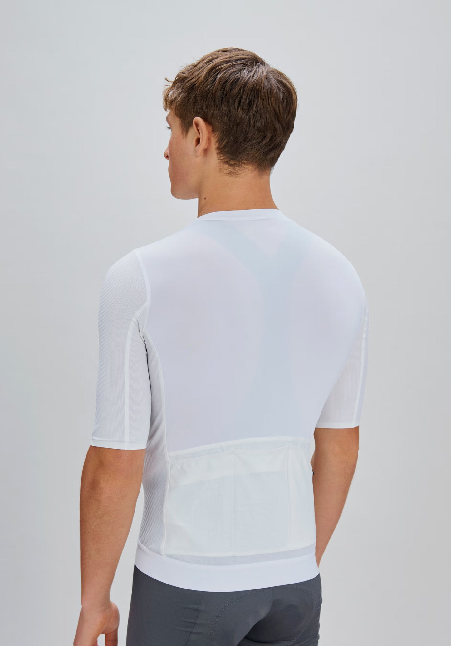 Maillot de manga corta POC RACEDAY Blanco