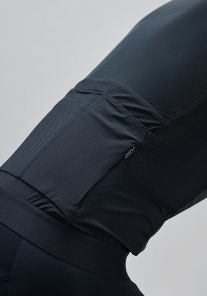 Maillot POC RACEDAY Mangas Cortas Negro