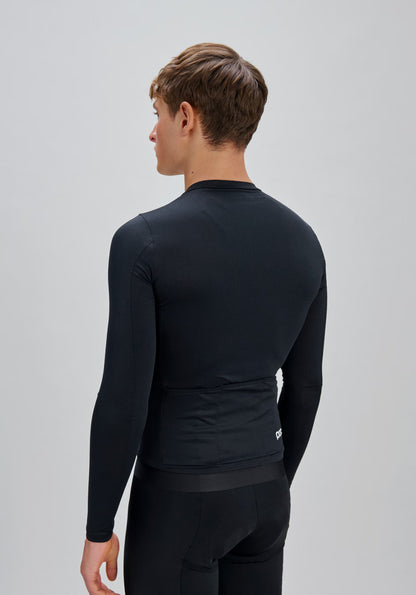 Maillot POC CADENCE Mangas Largas Negro