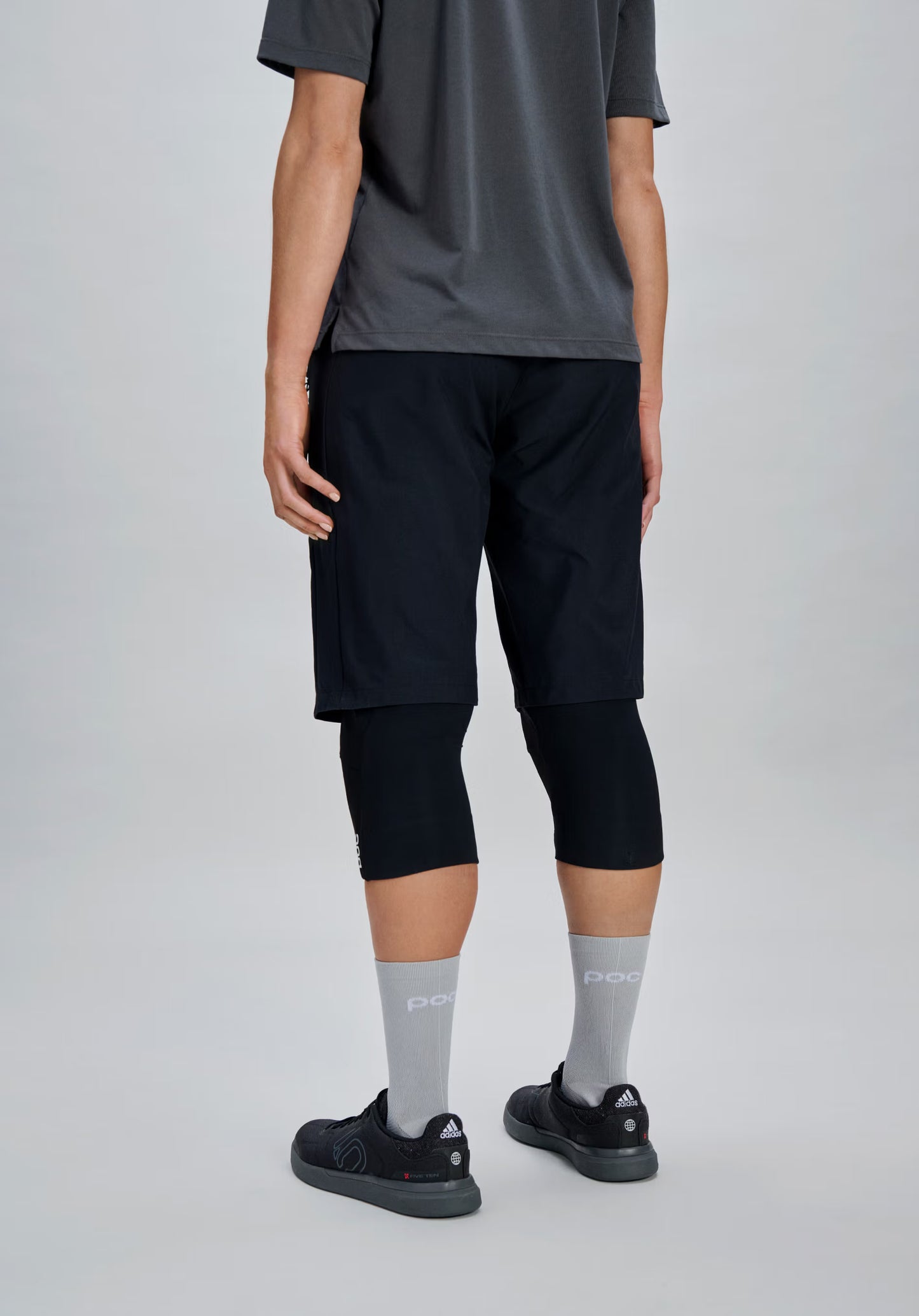 Pantalón Corto POC MOTION Negro, Mujer