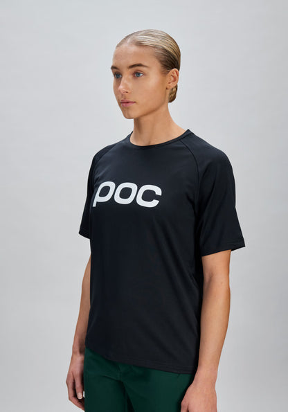 Maillot POC REFORM ENDURO Mangas Cortas Mujer Negro
