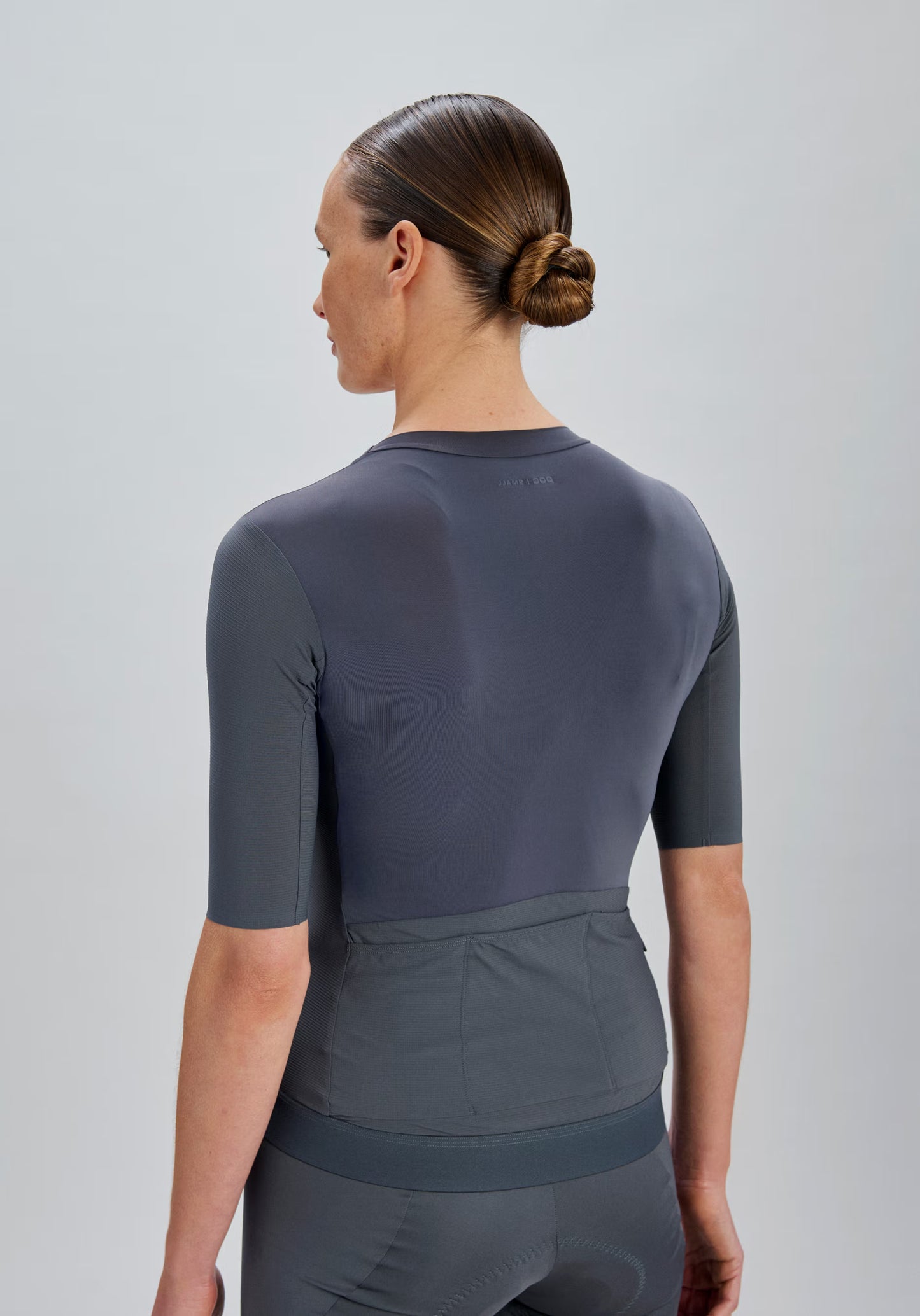 Maillot de manga corta para mujer POC RACEDAY Gris