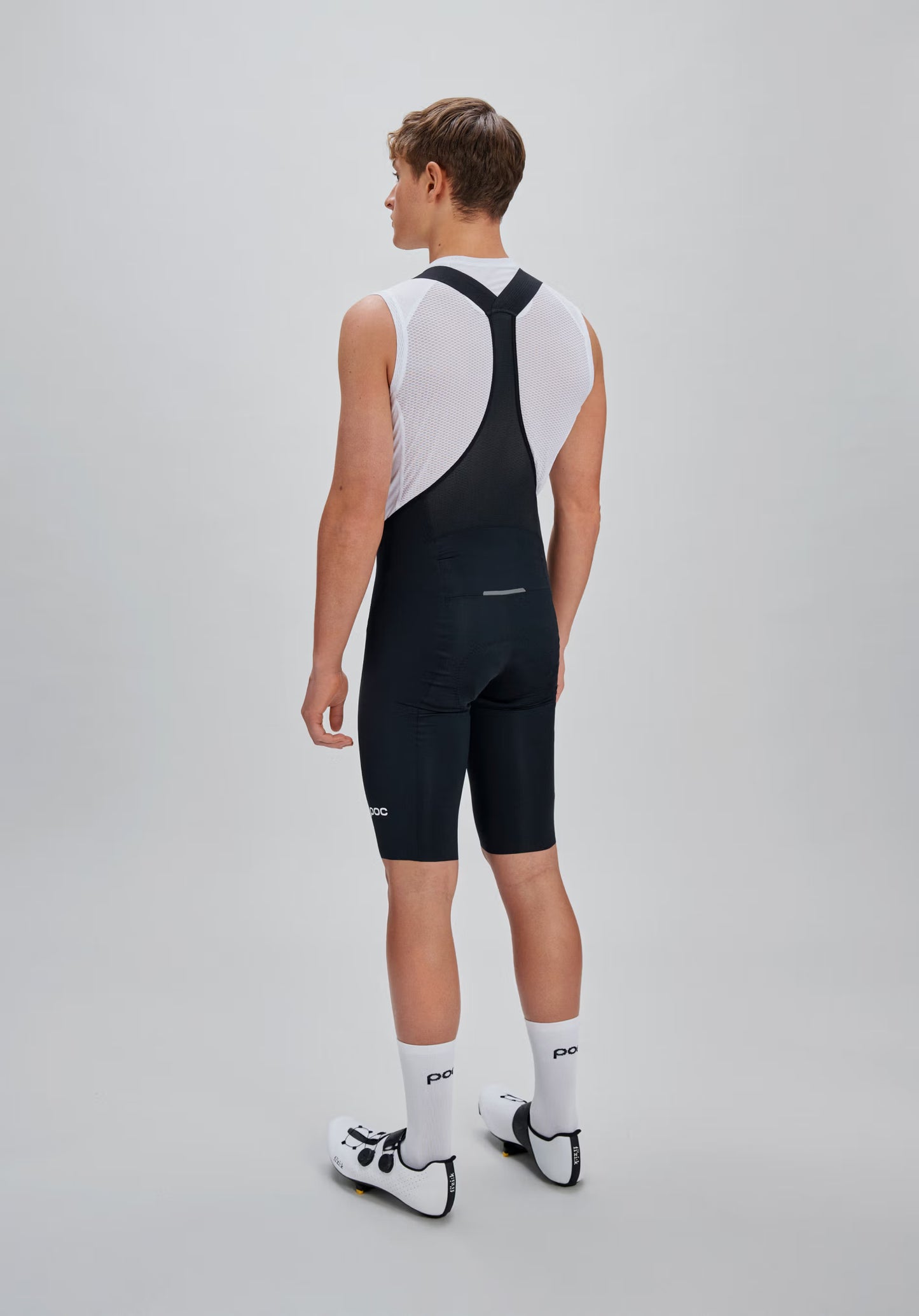 Culotte con tirantes POC RACEDAY Negro