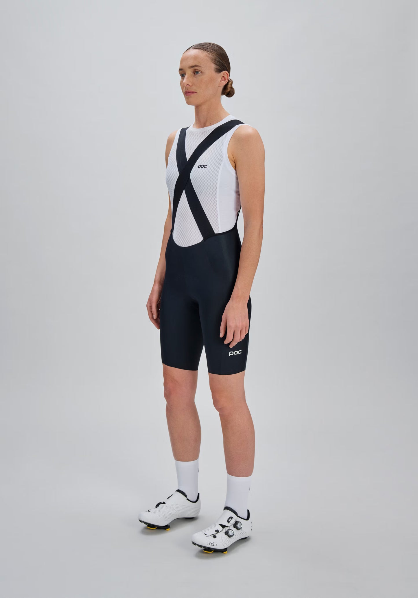 Culotte con tirantes POC RACEDAY Negro, Mujer