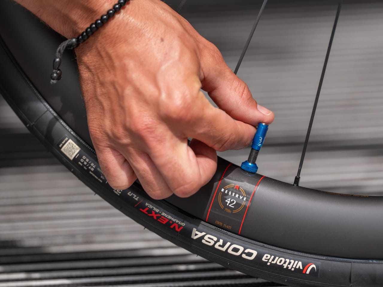 Puntas de Válvula BBB CORE CAP Azul (x2)