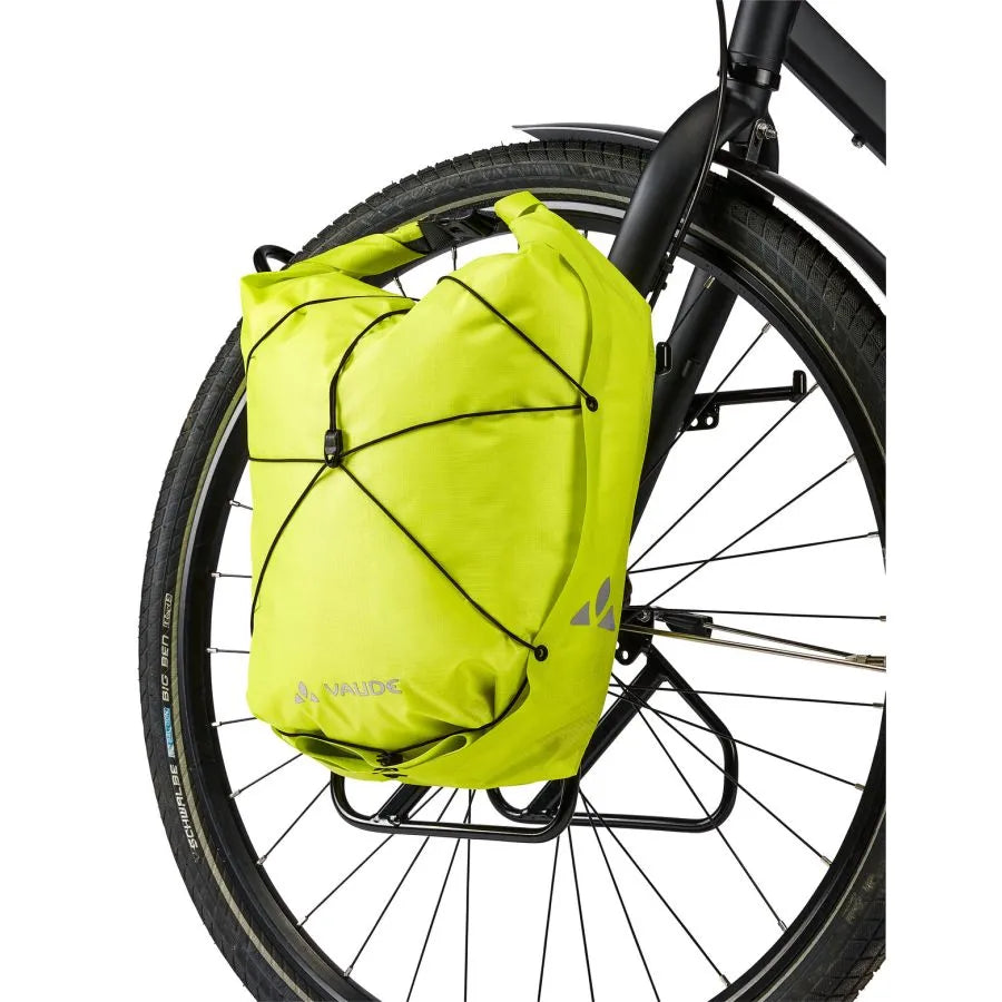Par de VAUDE AQUA FRONT LIGHT Bolsa portaequipajes 22 L Amarillo
