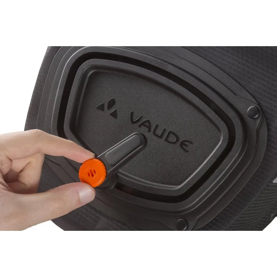 Par de VAUDE AQUA FRONT LIGHT Bolsa portaequipajes 22 L Amarillo