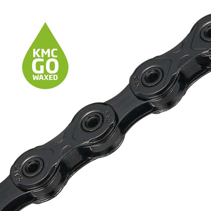 Cadena 12V KMC DLC 12 Waxed Negro Encerado