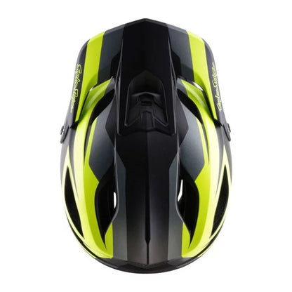 Casco MTB TROY LEE DESIGNS STAGE 2 HIGH VIZ Carbón/Amarillo