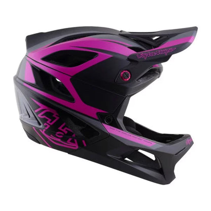 Casco MTB TROY LEE DESIGNS STAGE 2 HIGH VIZ Gris/Neón Fucsia