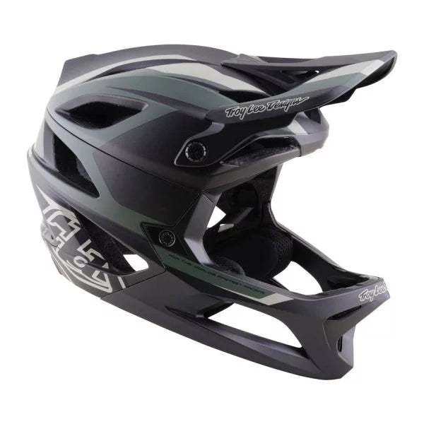 Casco MTB TROY LEE DESIGNS STAGE 2 HIGH VIZ Caqui/Charcoal