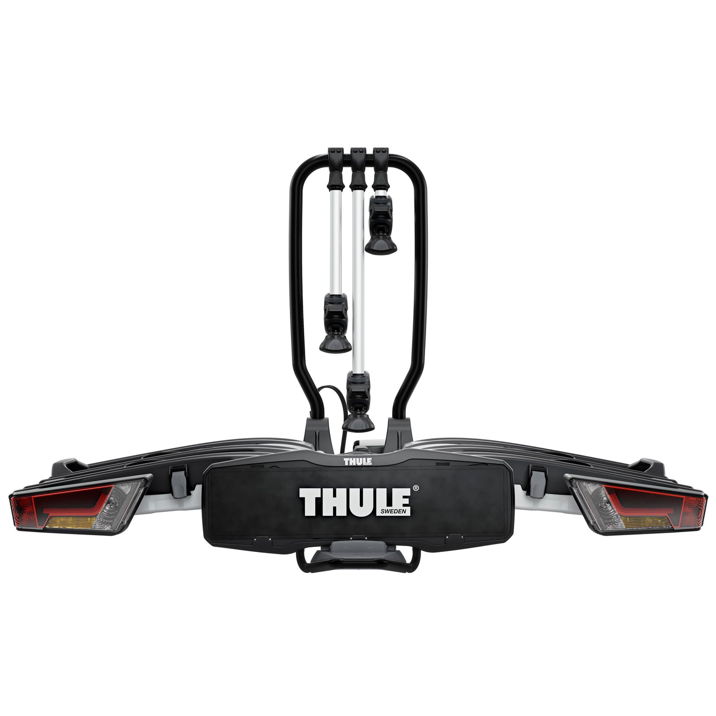 Portabicicletas THULE EASYFOLD XT 3 en gancho de remolque