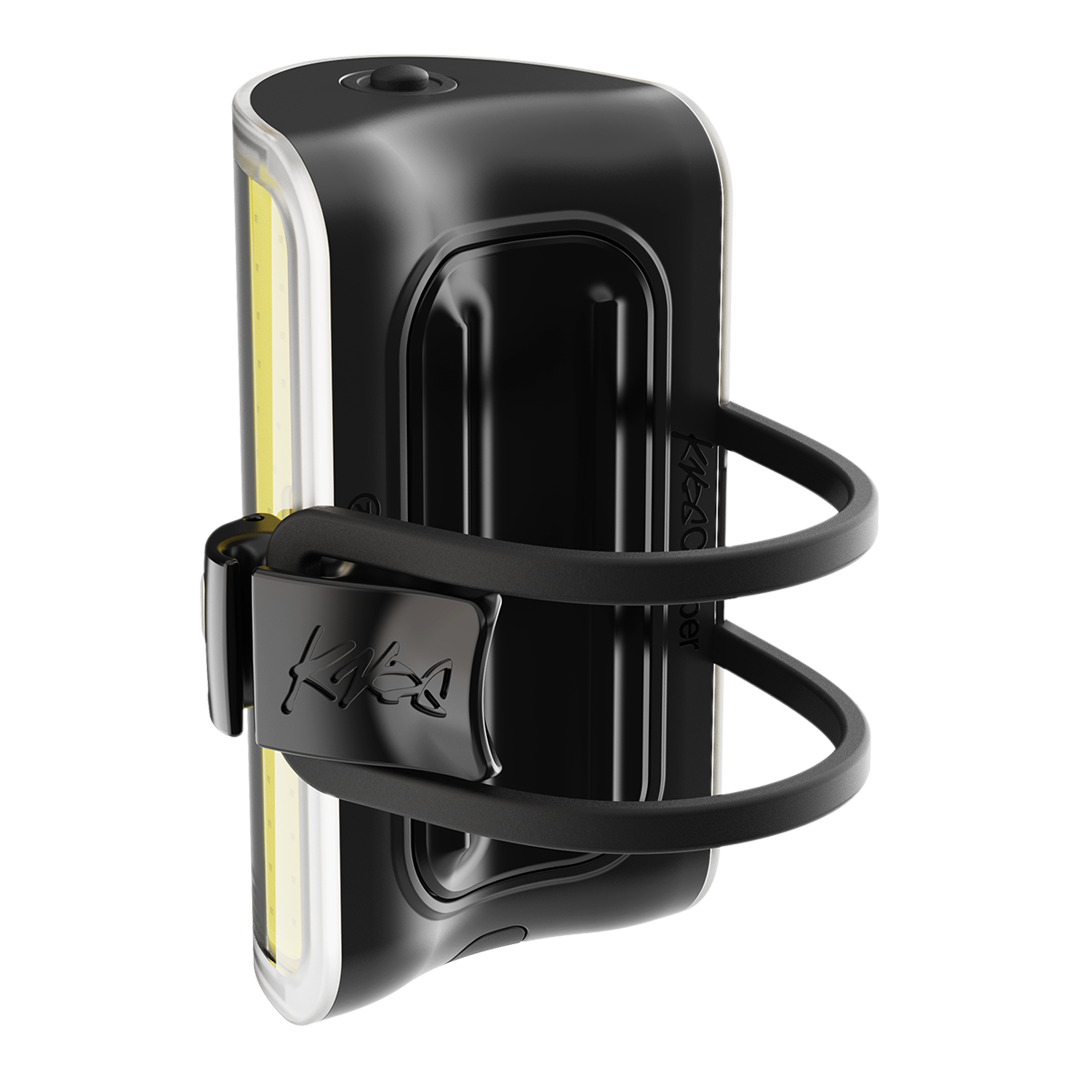 Luz delantera Knog Cobber Reflex, sistema de fijación