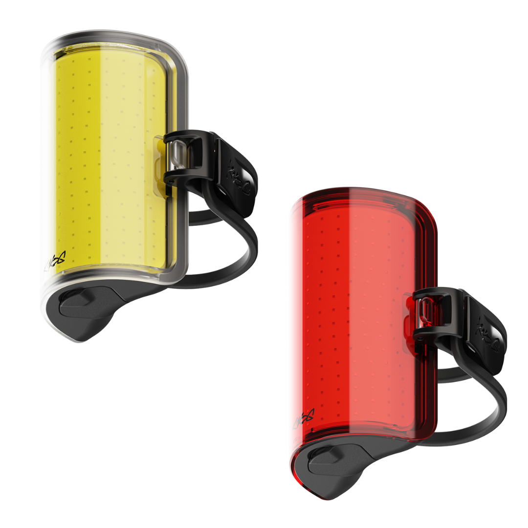 Juego de luces Knog Cobber Reflex Twinpack, contenido de la caja